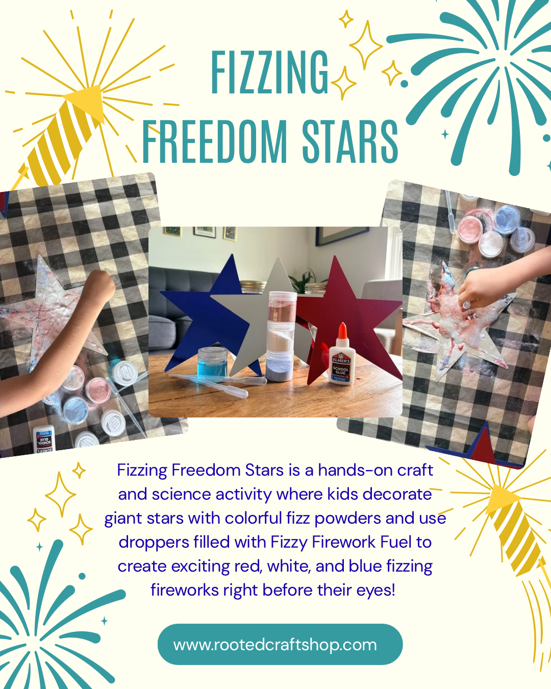 Fizzing Freedom Stars