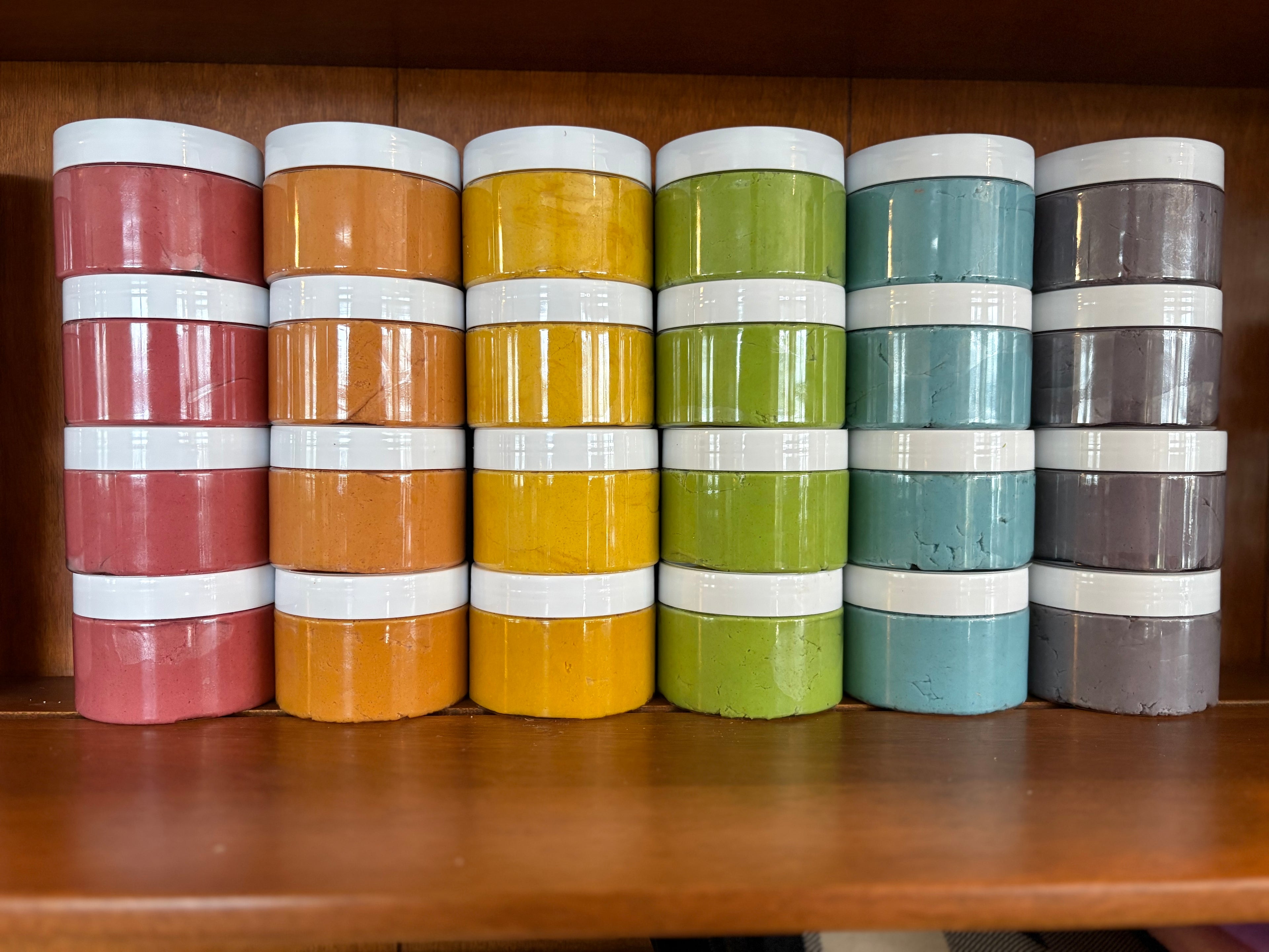 Rainbow Playdough Set